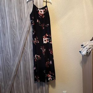 Romper with open back